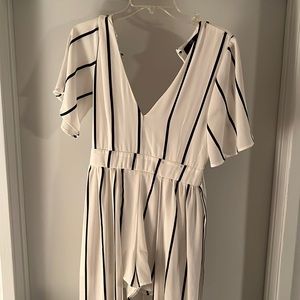 Super cute romper/maxi dress